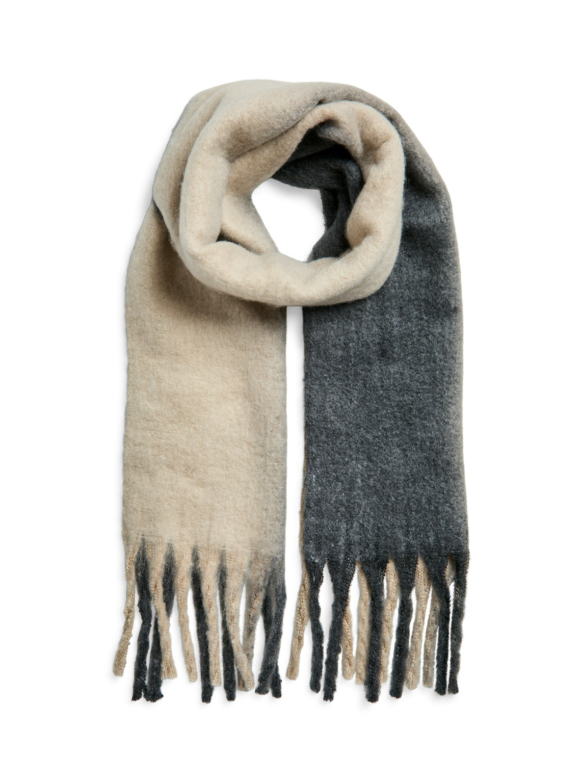 Pieces Chunky Ombré Scarf