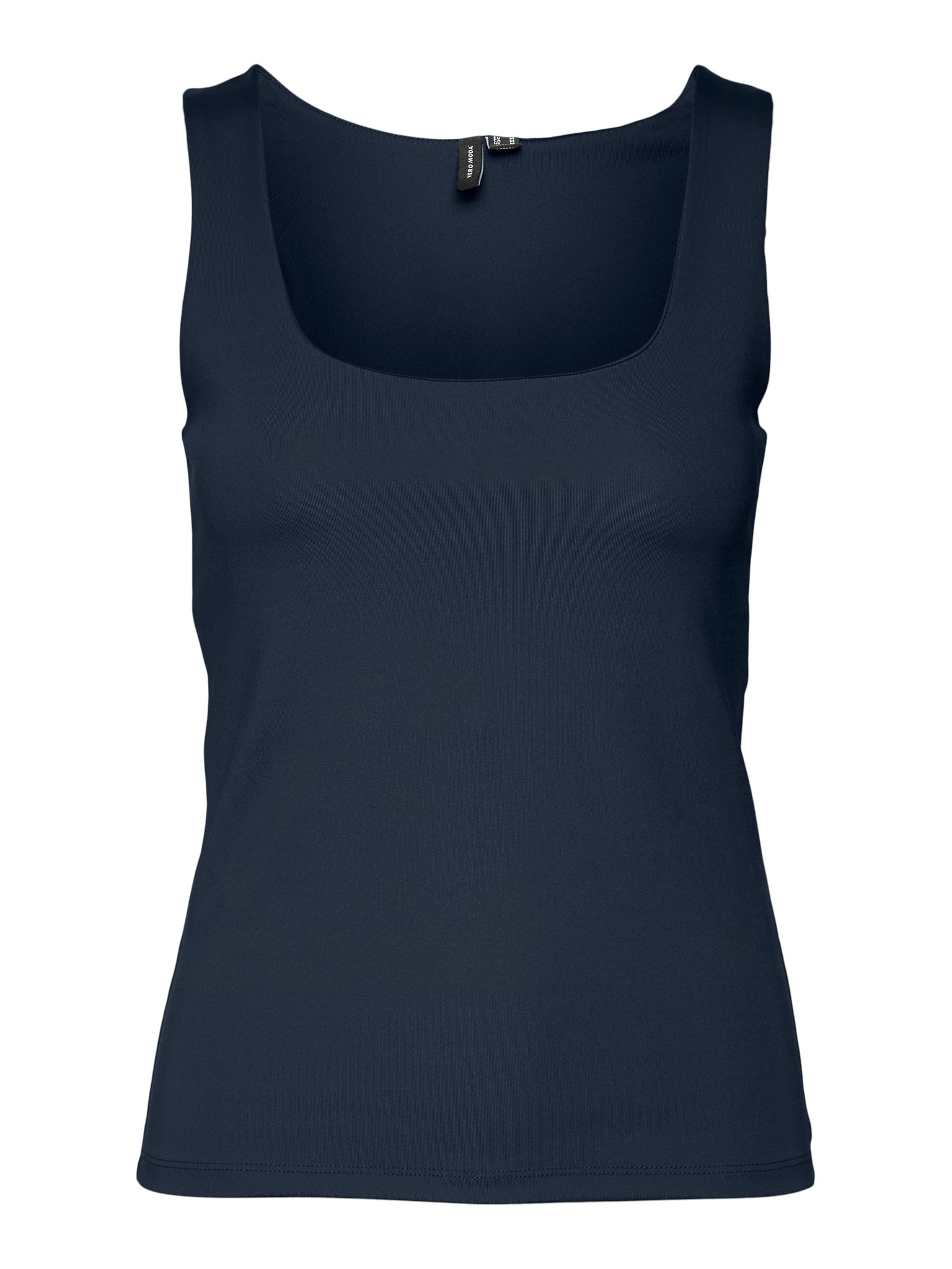 VM Reversible Square Neck Sleeveless Vest Top