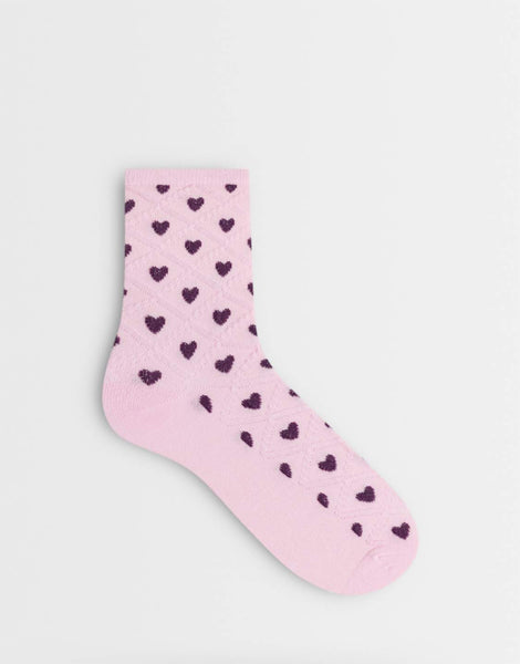 Pieces Embroidered Socks - Available in 2 Colourways