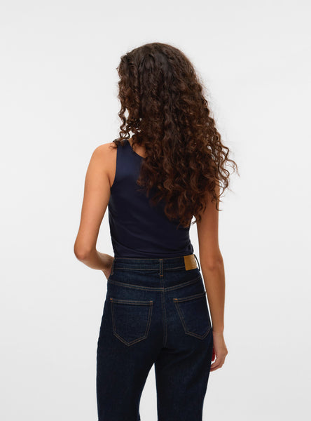 VM Reversible Square Neck Sleeveless Vest Top