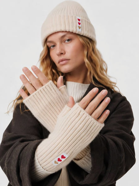 Pieces Knitted Arm Warmers - Available in 3 Colourways