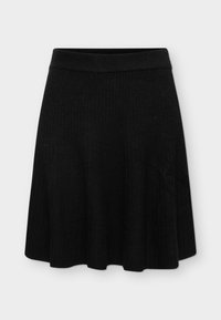 JDY High Waist A Line Knit Skirt In Black - Part of a Co-ord Set