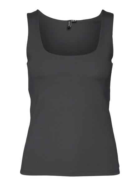 VM Reversible Square Neck Sleeveless Vest Top