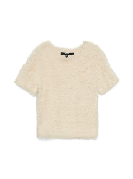 VM Cosy Fluffy Knit in Cloud Dancer