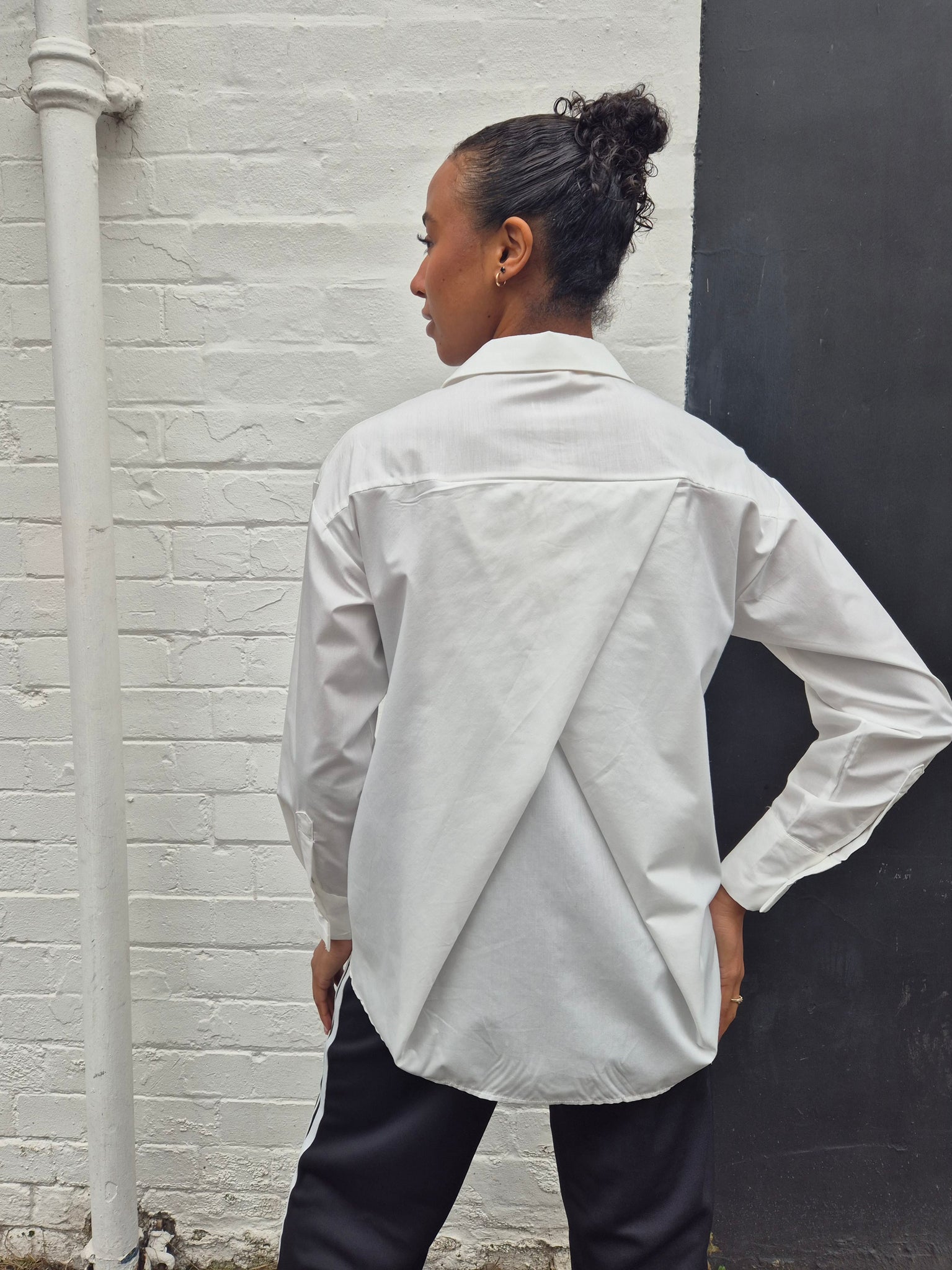 Only Oversized Cross Back Shirt