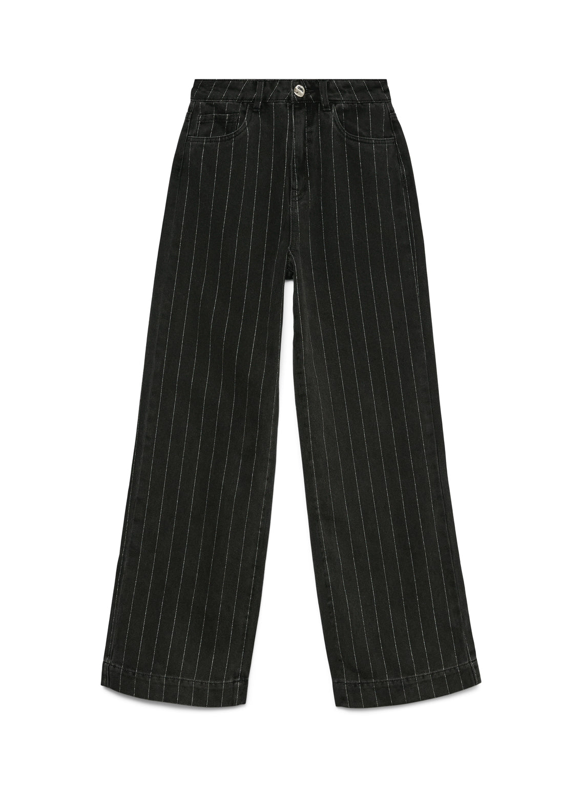VM Kathy High Waist Metallic Pinstripe Detail Jeans