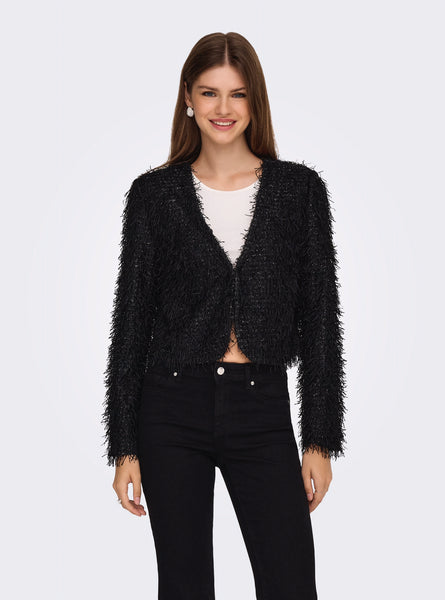 Only Fringe Detail Short Jacket