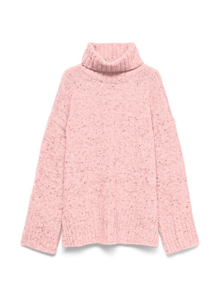 VM Rollneck Split Hem Knit Jumper