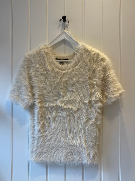 VM Cosy Fluffy Knit in Cloud Dancer