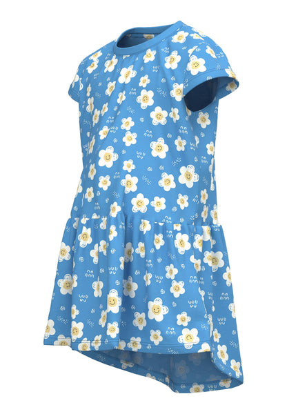 Girls Mini Smiley Jersey Dress