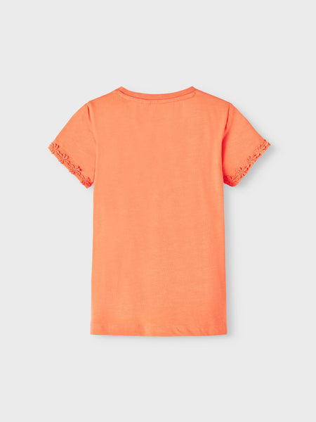 Girls Mini Coral Short Sleeve Tshirt