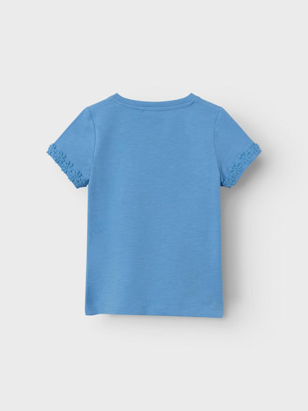 Girls Mini Blue Short Sleeve Tshirt