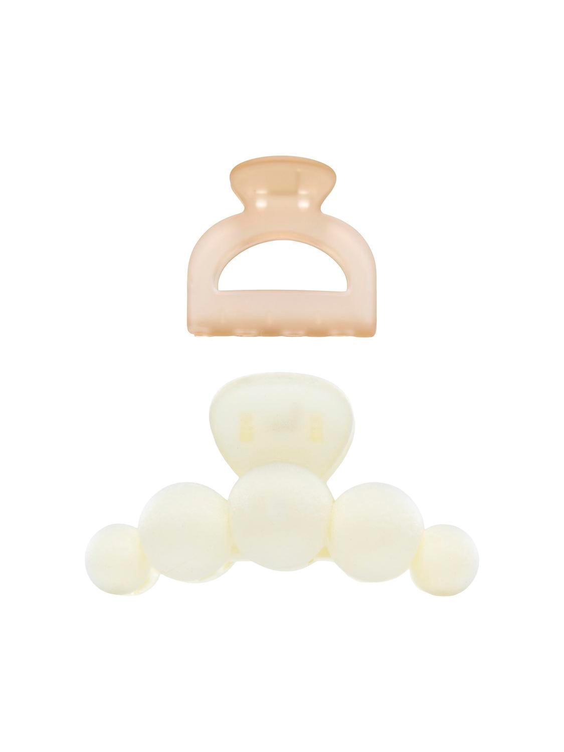 Only Assorted Hair Claw Clip 2pc In Birch