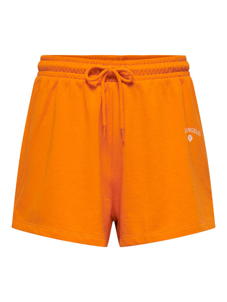 Only Sweat Shorts In Orange