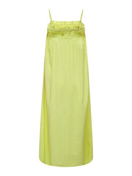 Only Mia Lime Slip Dress