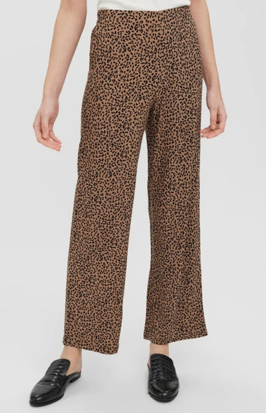 VM High Waist Culotte Leopard Trousers
