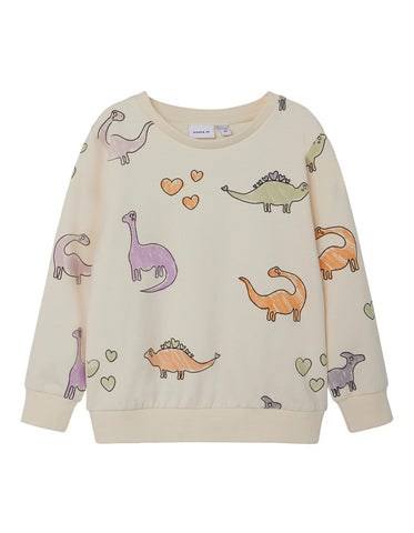 Girls Mini Dino Sweatshirt