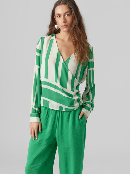 VM Green Long Sleeve Blouse