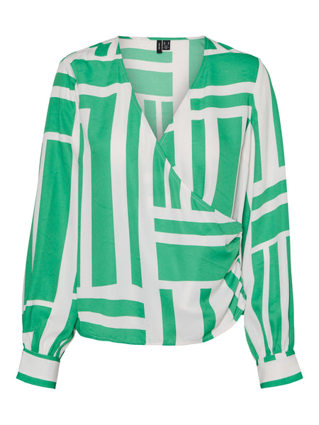 VM Green Long Sleeve Blouse