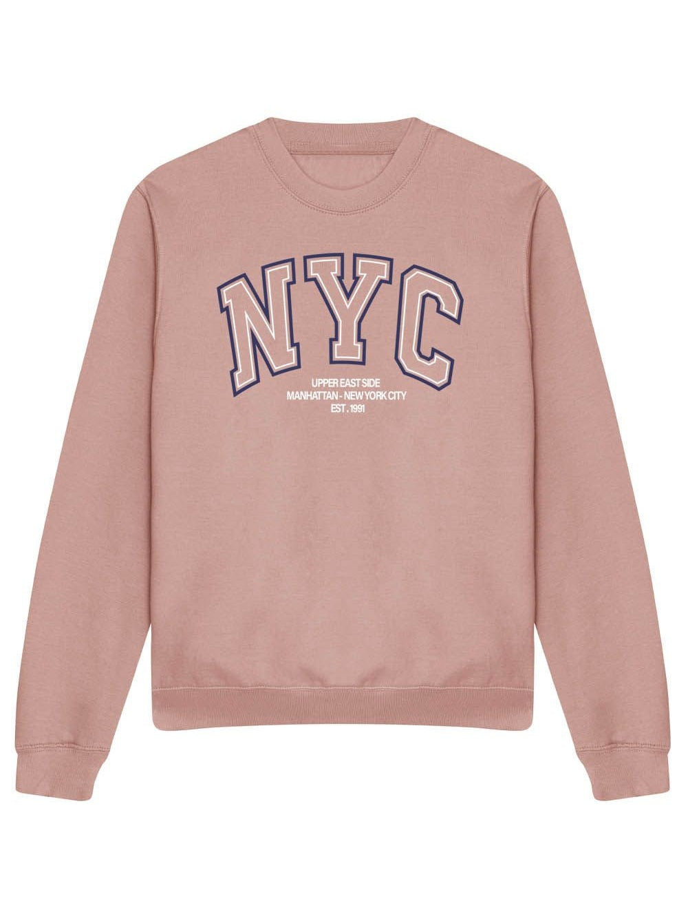 NYC Oversized Sweatshirt In Blush