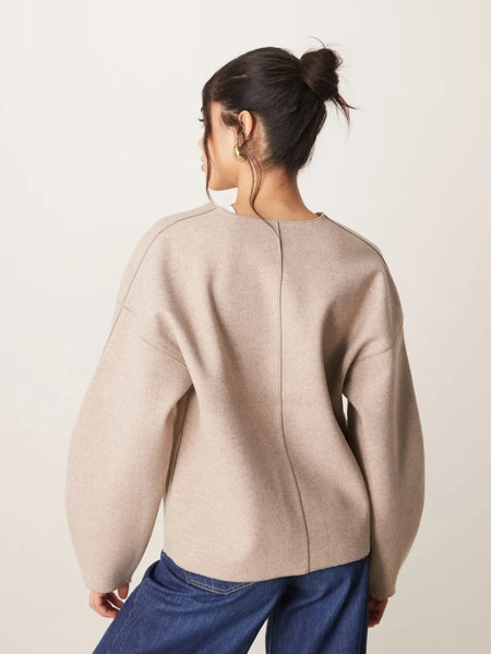Vila Lightweight Jacket In Oatmeal