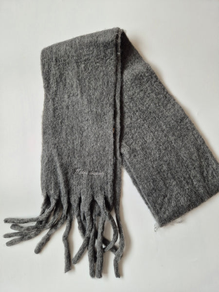 Pieces Keep Warm Long Knit Scarf - Available in 4 Colourways