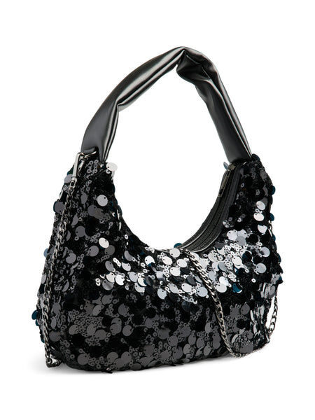Pieces Sequin Disc Shoulder Bag - Available in 2 Colourways