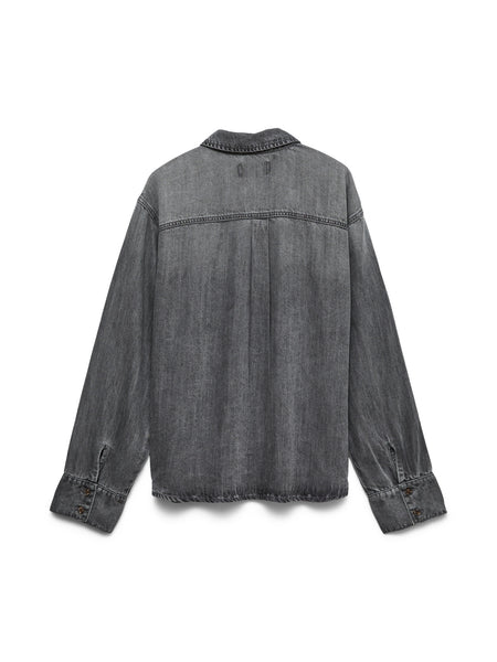 Aware Oversized Denim Shirt In Grey - Part of a Co-ord Set