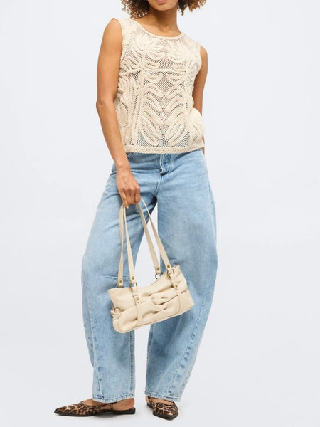 Vila Sleeveless Crochet Top