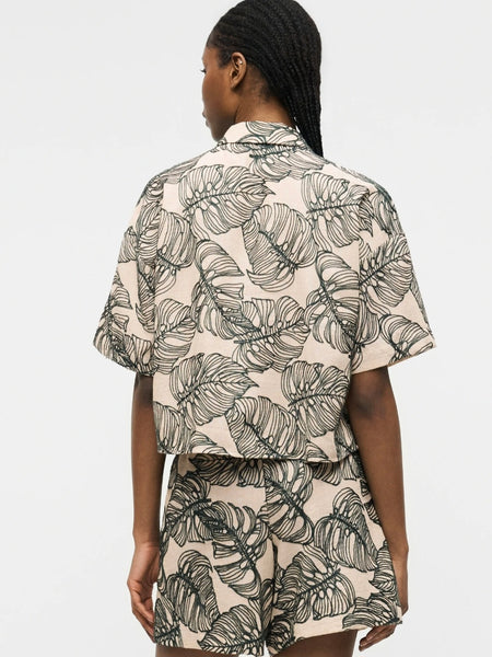 Vila Embroidered Shirt & Shorts Co-ord Set - Items Sold Separately