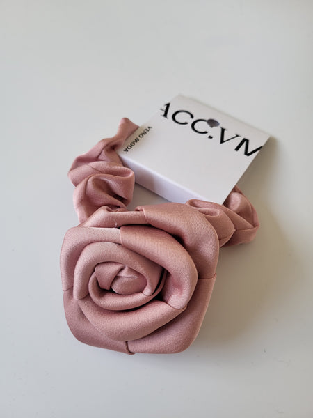 VM Rose Hair Scrunchie