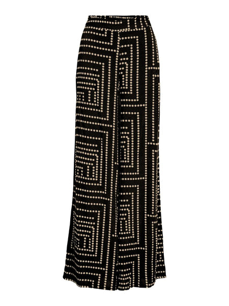 Vila Geometric Sleeveless Top & Wide Leg Trouser Co-ord Set - Items Sold Separately