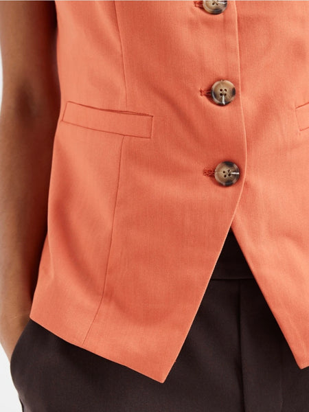 VM Sleeveless Square Neck Waistcoat