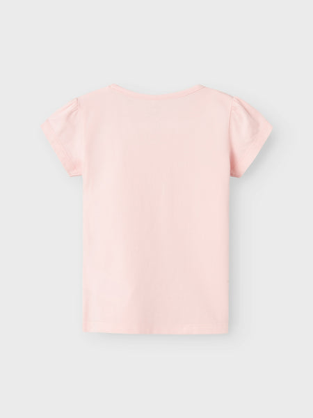 Girls Mini Short Sleeve Pink Ice Cream Tshirt