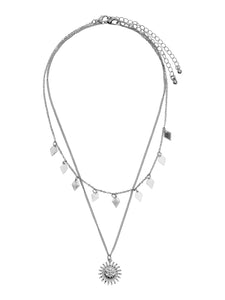 Only 2 Pack Sunray Necklace In Gold or Silver