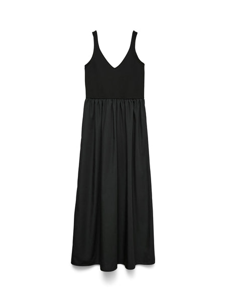 VM Vneck Maxi Dress In Black