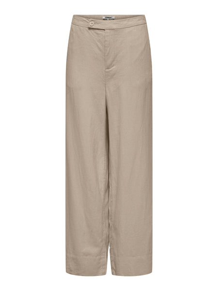 Only Linen Blend Waistcoat & Wide Leg Trouser Co-ord Set - Items Sold Separately