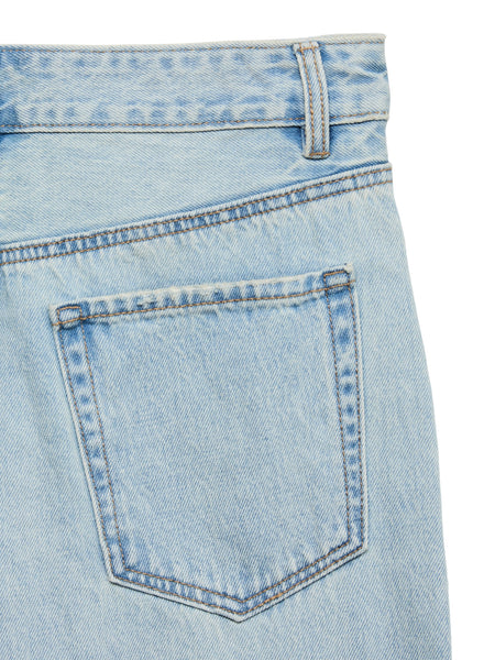 VM High Waist Estelle Barrel Jeans In Light Blue