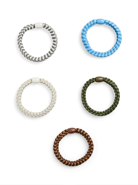 Pieces Elastic 5-Pack Hair Band