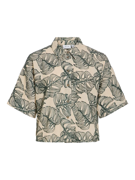 Vila Embroidered Shirt & Shorts Co-ord Set - Items Sold Separately