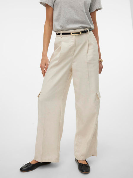 VM Linen Cargo Trousers