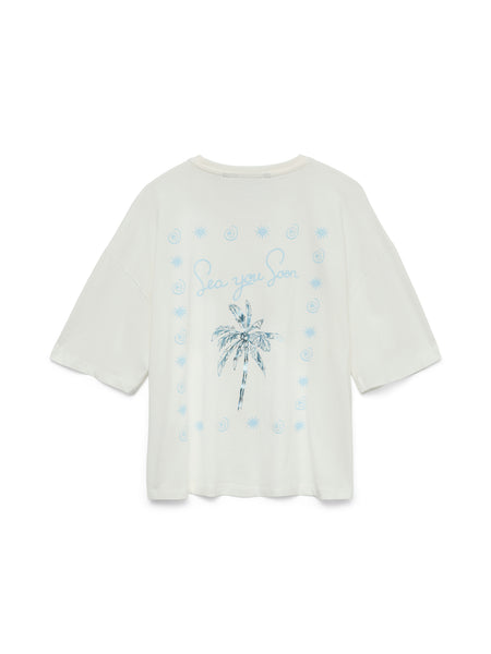 VM Short Sleeve Boxy Oversized "See you soon" Tshirt