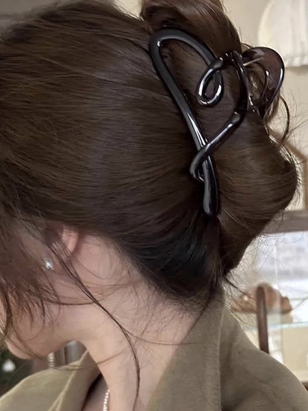 Heart Hair Claw Clip Available in 2 Colourways