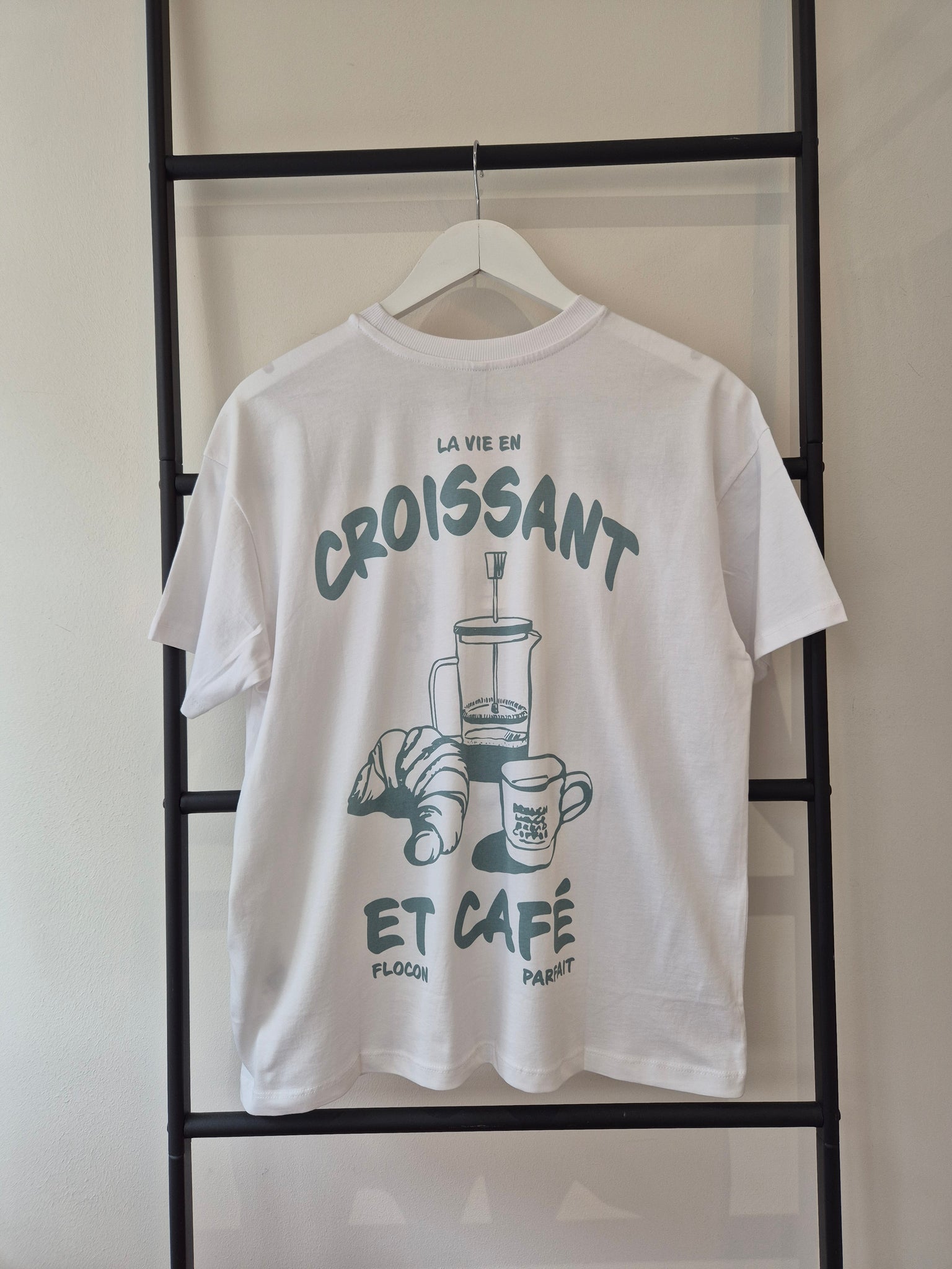 Only Croissant Oversized Tshirt In White