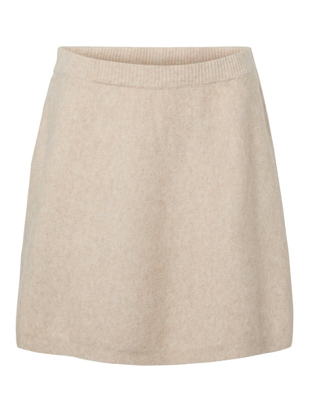 Pieces High Waist Knit Skirt