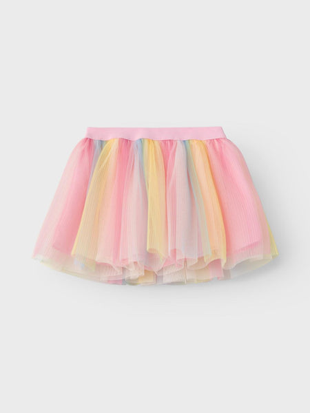 Girls Mini Rainbow Tulle Tutu Skirt