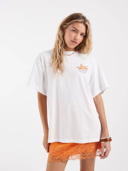 VM Sorrento Oranges Oversized Graphic Tshirt