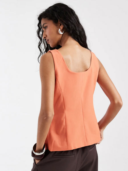 VM Sleeveless Square Neck Waistcoat