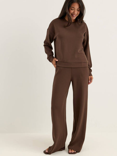 Pieces Soft Lightweight Sweatshirt & Wide Leg Jogger Co-ord Set - Items Sold Separately
