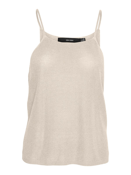 VM Knitted Cami Vest Birch or Navy